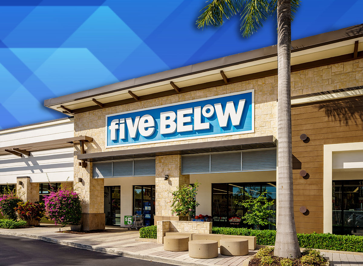 11 Best New Five Below Decor Finds Under $10. Davie, FL, USA - January 12, 2023: Photo of shops and restaurants at Tower Shops outdoor mall Davie Florida