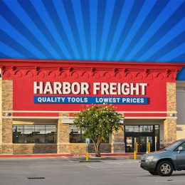 11 Best New Harbor Freight Finds Hitting Shelves in Mid-July. Houston, Texas USA 06-25-2024: Harbor Freight tools storefront parking lot retail store.