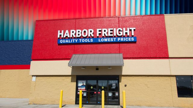 11 Best New Harbor Freight Garage Storage Finds Under $25 Hitting Shelves Now. Grafton, Wisconsin, USA - May 9, 2023: Harbor Freight Storefront Entrance with logosign in Wisconsin. Retail chain carrying a wide range of tools, hardware other products for the home and garden.