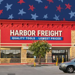 11 Best New Harbor Freight Items Shoppers Say Are Worth Every Penny. Houston, Texas USA 06-25-2024: Harbor Freight tools storefront parking lot retail store.