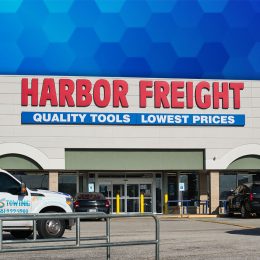 11 Best New Harbor Freight Outdoor Lighting Finds Under $25. Houston, Texas USA 11-12-2021: Harbor Freight Tools store exterior and parking lot.