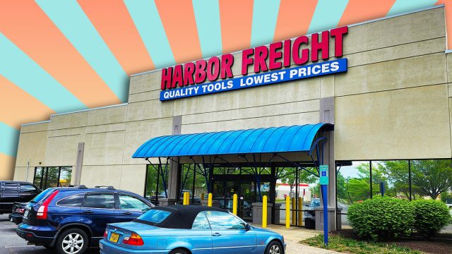 11 Best New Harbor Freight Storage and Organization Finds Under $25. Harbor Freight Store Entrance, Manassas, Virginia, USA, April 18, 2024