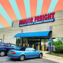 11 Best New Harbor Freight Storage and Organization Finds Under $25. Harbor Freight Store Entrance, Manassas, Virginia, USA, April 18, 2024