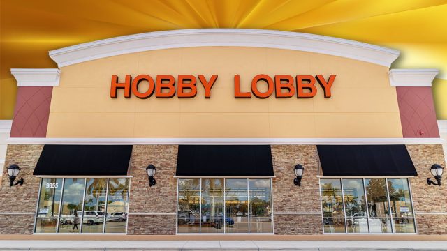 11 Best New Hobby Lobby Finds Hitting Shelves in August. Fort Myers, Fl / USA - 3/19/20: Hobby Lobby entrance In Fort Myers. Hobby Lobby is a private for-profit corporation which owns a chain of American arts and crafts stores.