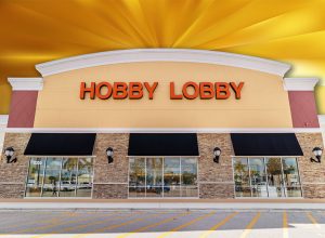 11 Best New Hobby Lobby Finds Hitting Shelves in August. Fort Myers, Fl / USA - 3/19/20: Hobby Lobby entrance In Fort Myers. Hobby Lobby is a private for-profit corporation which owns a chain of American arts and crafts stores.