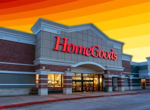 11 Best New HomeGoods Dining Room Finds Under $25. Pearland, TX, USA - April 12, 2024: A HomeGoods store at night in Pearland, TX, USA. HomeGoods is an American chain of discount home furnishing stores.
