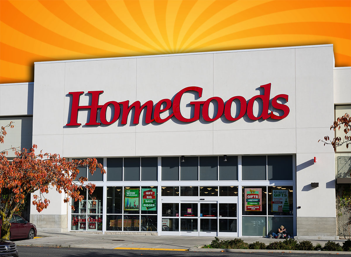11 Best New HomeGoods Fall Finds Hitting Shelves in Late July. Seattle - November 8, 2023; Facade of HomeGoods store location with name on front above entrance
