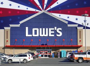 11 Best New Lowe's Garage and Storage Finds Under $25. Hdr,Image,,Lowes,Home,Improvement,Store,,Saugus,Massachusetts,Usa,,March