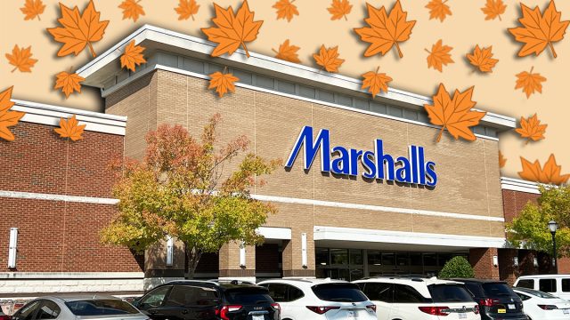 11 Best New Marshalls Fall Decor Finds Hitting Shelves in July. Charlotte, NC - September 20, 2024: Marshalls discount department store in the Blakeney Shopping Center in Charlotte, NC