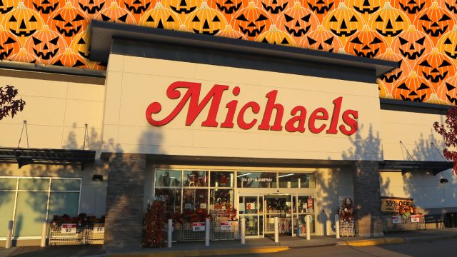 11 Best New Michaels Halloween Finds Hitting Shelves in July. Coquitlam BC, CANADA - October 8: Michaels October 8, 2013, BC, Canada. Michaels currently operates more than 1040 Michaels Arts and Crafts stores, located in 49 US states and Canada