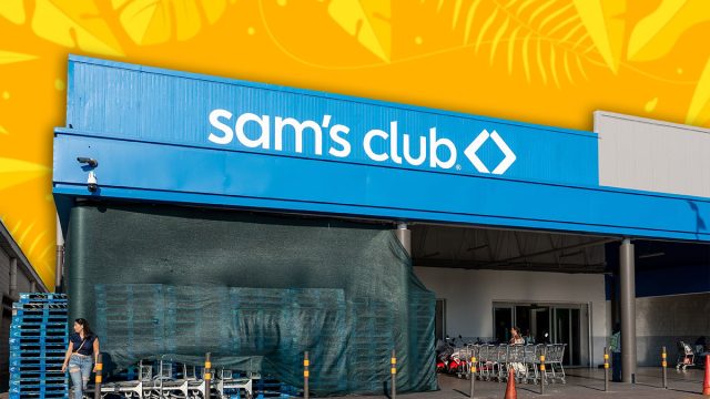 11 Best New Sam's Club Outdoor Living Finds This Weekend. Sam's Club new logo, Sams club wholesale superstore facade, Guadalajara, Jalisco, December 4, 2025.
