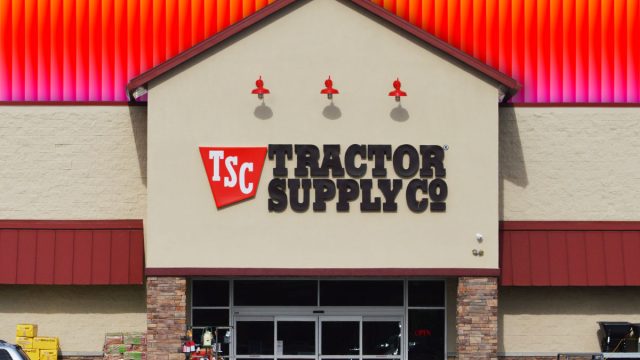 11 Best New Tractor Supply Finds Hitting Shelves in August. Maricopa, AZ - Jan 01 2025: Tractor Supply Company is a chain store that sells home improvement, agriculture, lawn and garden maintenance, livestock, equine and pet care equipment and supplies.
