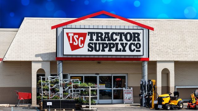 11 Best New Tractor Supply Finds Hitting Shelves in Mid-July. Tipton - Circa May 2019: Tractor Supply Company Retail Location. Tractor Supply is Listed on the NASDAQ under TSCO I