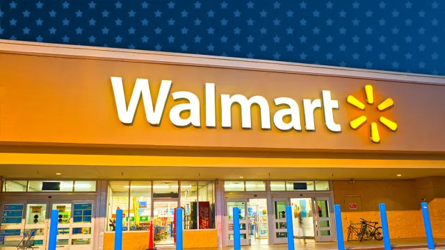 11 Best New Walmart Finds Flying Off Shelves This July. HALLANDALE BEACH, FLORIDA, USA-October 15, 2015: Walmart 24 hour supercenter in Hallandale Beach Florida. Walmart is the largest retailer in the USA Based in Arkansas