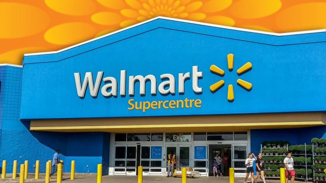 11 Best New Walmart Patio and Garden Finds Under $25 This Week. Toronto, ON, Canada - August 30, 2025: View at the logo front sign of the Walmart super store in America.