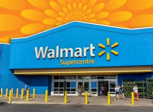 11 Best New Walmart Patio and Garden Finds Under $25 This Week. Toronto, ON, Canada - August 30, 2025: View at the logo front sign of the Walmart super store in America.