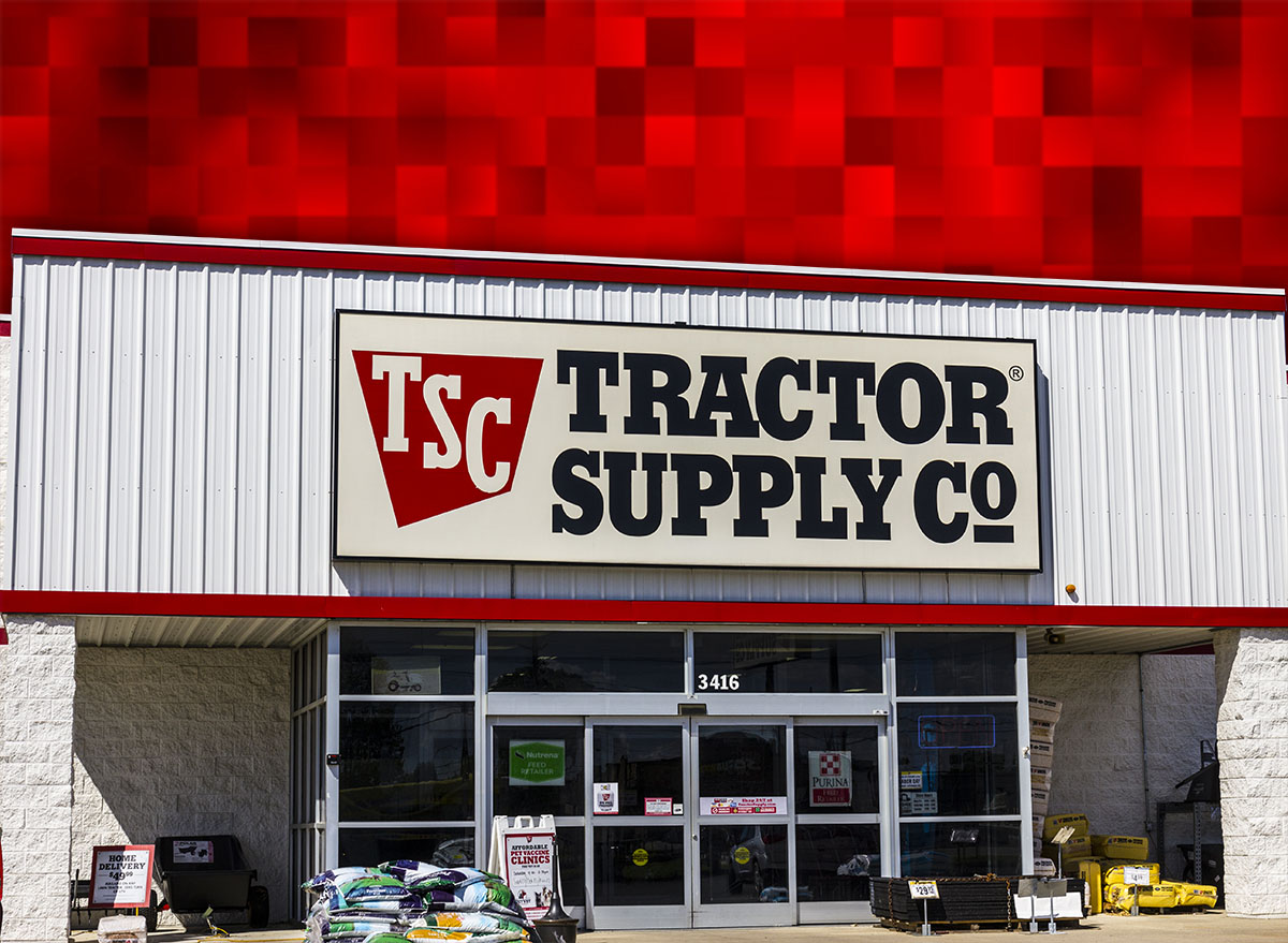 11 Best Tractor Supply Sales Starting This Week. Muncie - Circa September 2016: Tractor Supply Company Retail Location. Tractor Supply is Listed on the NASDAQ under TSCO I