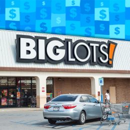 11 Big Lots Finds That Look Way More Expensive Than They Are. LAFAYETTE, L.A. - USA - OCTOBER 21, 2020: Big Lots, a retail franchise, the building's exterior storefront entrance, signage, logo, and customer parking area, is located in Acadiana.