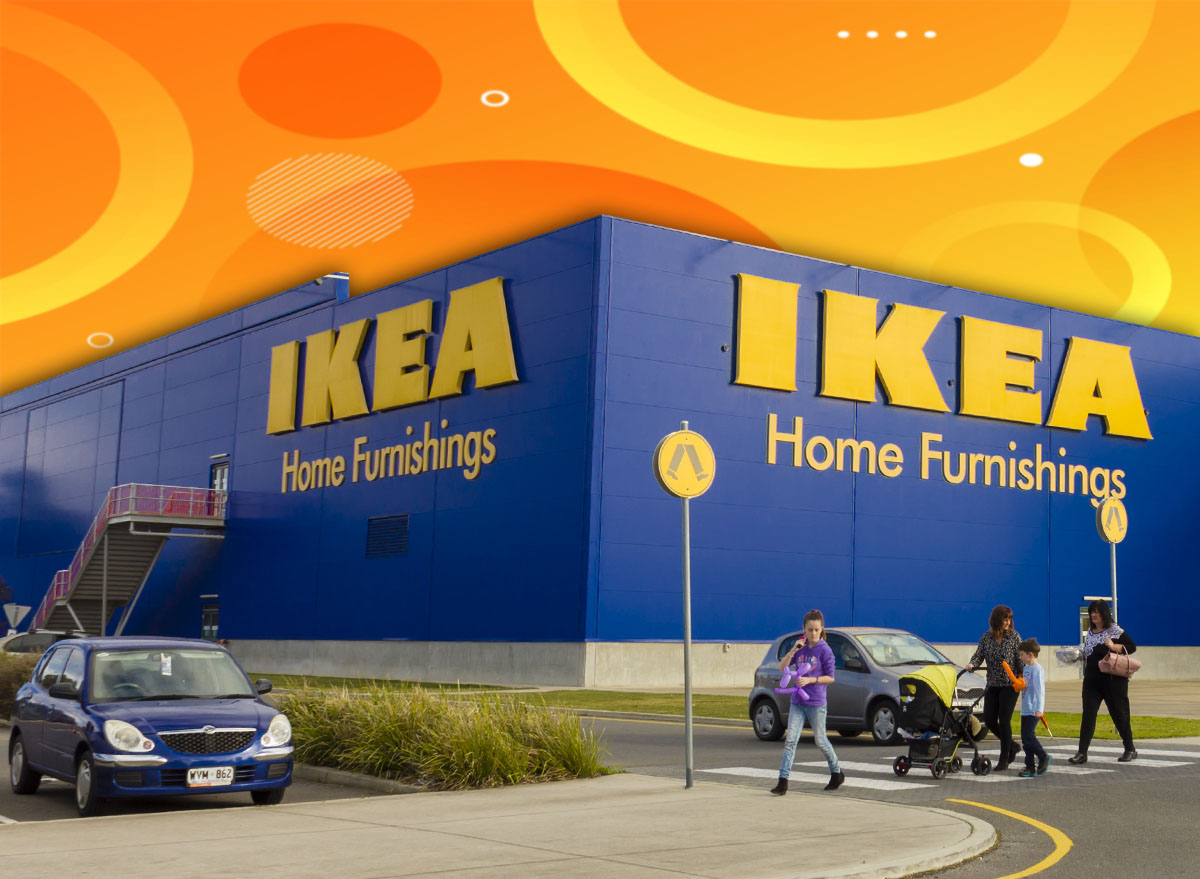 11 Ikea Finds That Look Way More Expensive Than They Are. ADELAIDE, AUSTRALIA - JULY 6: People walking to the IKEA store in Adelaide on 6 July, 2014. IKEA is the world's largest furniture retailer.