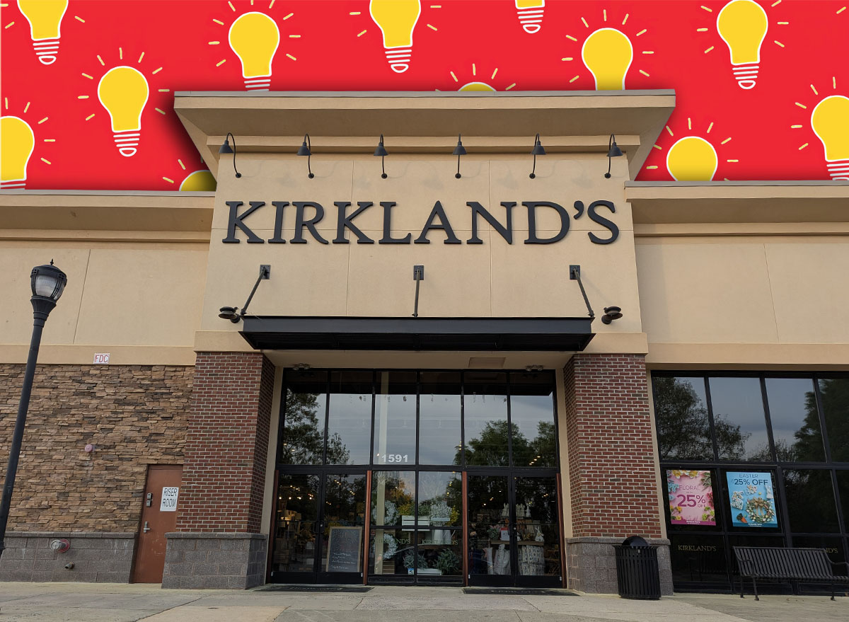 11 New Kirkland's Lamps That Look Expensive When Lit. Apex, North Carolina - April 4 2025: Kirkland's Storefront Brand Company Logo in Apex NC