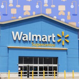 11 Walmart Lamps That Look Expensive When Lit. Windsor, ONT - July 12, 2024: Walmart Canada discount Supercentre. Walmart offers goods in local stores, on the internet, and on its Walmart app.