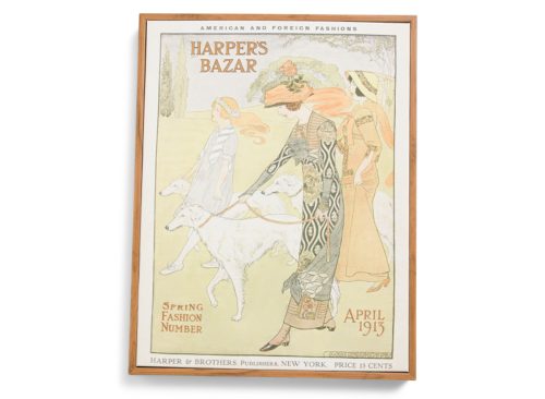 14x18 Harper's Bazaar Spring Wall Art