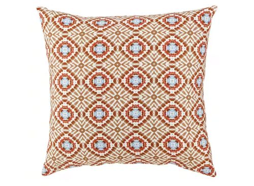 18 in. x 18 in. Sedona Diamond Square Outdoor Throw Pillow