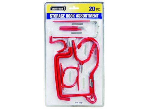 20-Piece Storage Hook Set