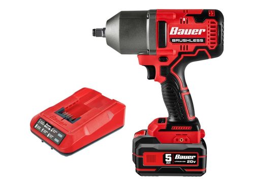 20V Brushless Cordless Half-Inch High Torque Impact Wrench Kit