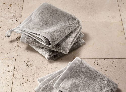 4pk Modal Washcloths Gray - Casaluna™
