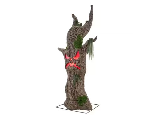 6 FT Wicked Woods Color Changing LED Scowling Sapling