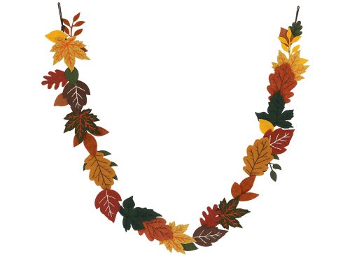 6-Foot Fall Leaves Felt Garland