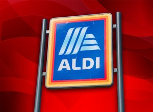 7 Best New Aldi Home Finds Under $10. Pontefract ,Wakefield , UK 12 July 2025 : One famous German discount supermarket chains brand in UK , with cloudy blue sky