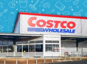 7 Best New Costco Cleaning and Laundry Finds Under $25. MANCHESTER, UK - FEBRUARY 3, 2019: Exterior of Costco Wholesale store in Manchester, Chadderton, UK. Costco operates a chain of membership warehouses, carrying merchandise at lower prices.