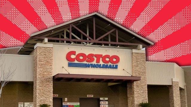 FOLSOM, CA, USA - JAN 15, 2018: Costco Store front and parking lot, Company logo one facade.