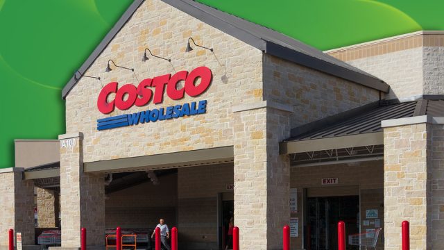 7 Best New Costco Finds That Look Like Luxury. AUSTIN, TEXAS - AUGUST 29 2017: the front of a Costco store just a minute after opening