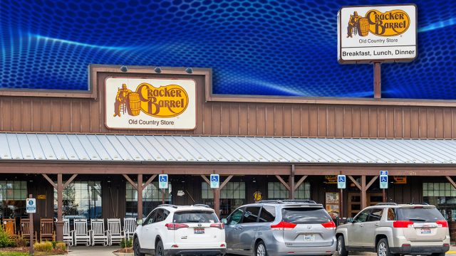 7 Best New Cracker Barrel Patio Accessories Hitting Shelves Now. Coeur d'Alene, Idaho, USA - April 15 2023: General view of the facade and entrance to the Cracker Barrel Old Country Store in the rural city of Coeur d'Alene, Idaho, USA