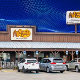 7 Best New Cracker Barrel Patio Accessories Hitting Shelves Now. Coeur d'Alene, Idaho, USA - April 15 2023: General view of the facade and entrance to the Cracker Barrel Old Country Store in the rural city of Coeur d'Alene, Idaho, USA