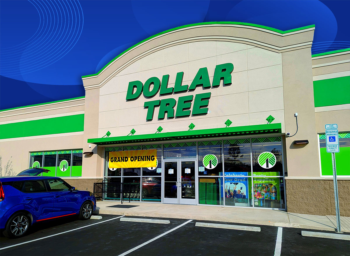 7 Best New Dollar Tree Entryway Finds Under $5. Apex, North Carolina - May 8 2025: Dollar Tree Grand Opening New Store Location Apex Chessie Grand Station Location Apex Peakway NC.