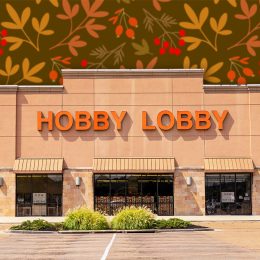 7 Best New Hobby Lobby Fall Craft and Decor Finds in Stores Now. Flowood, MS / USA - August 9, 2020: Hobby Lobby store front with empty parking lot and copy space.
