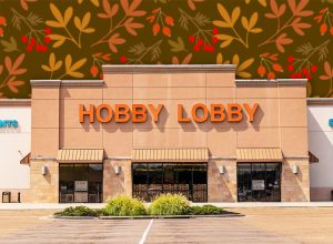 7 Best New Hobby Lobby Fall Craft and Decor Finds in Stores Now. Flowood, MS / USA - August 9, 2020: Hobby Lobby store front with empty parking lot and copy space.