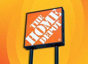 7 Best New Home Depot Deals Hitting Shelves This Week. Houston, TX, USA - April 14, 2024: Close up of Home Depot logo sign with the blue sky background. Houston, USA. Home Depot, is an American multinational home improvement retail corporation.