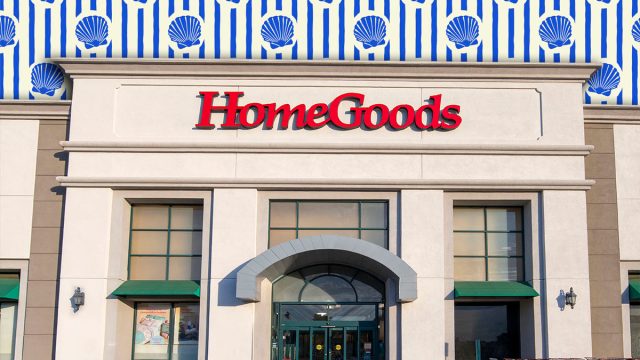 7 Best New HomeGoods Coastal Decor Finds Under $25. Santa Clarita, CA, USA: 2026 July 21. HomeGoods - Home Goods storefront entrance, shopping carts, exterior entrance at daytime