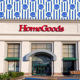 7 Best New HomeGoods Coastal Decor Finds Under $25. Santa Clarita, CA, USA: 2026 July 21. HomeGoods - Home Goods storefront entrance, shopping carts, exterior entrance at daytime