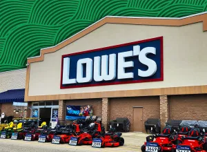 7 Best New Lowe's Outdoor Finds Under $25. Lowe's store exterior, Fayetteville, North Carolina, USA, January 14, 2026