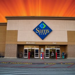 7 Best New Sam's Club Finds Hitting Shelves in Late July. York, PA - December 30, 2016: Sam's Club entrance. Sam's Club is an American chain of membership-only retail warehouse clubs operated and owned by Walmart.