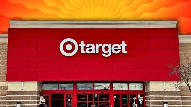 Phillipsburg, NJ USA - March 17, 2025 : Facade of Target store in New Jersey