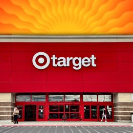 Phillipsburg, NJ USA - March 17, 2025 : Facade of Target store in New Jersey