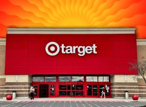 Phillipsburg, NJ USA - March 17, 2025 : Facade of Target store in New Jersey