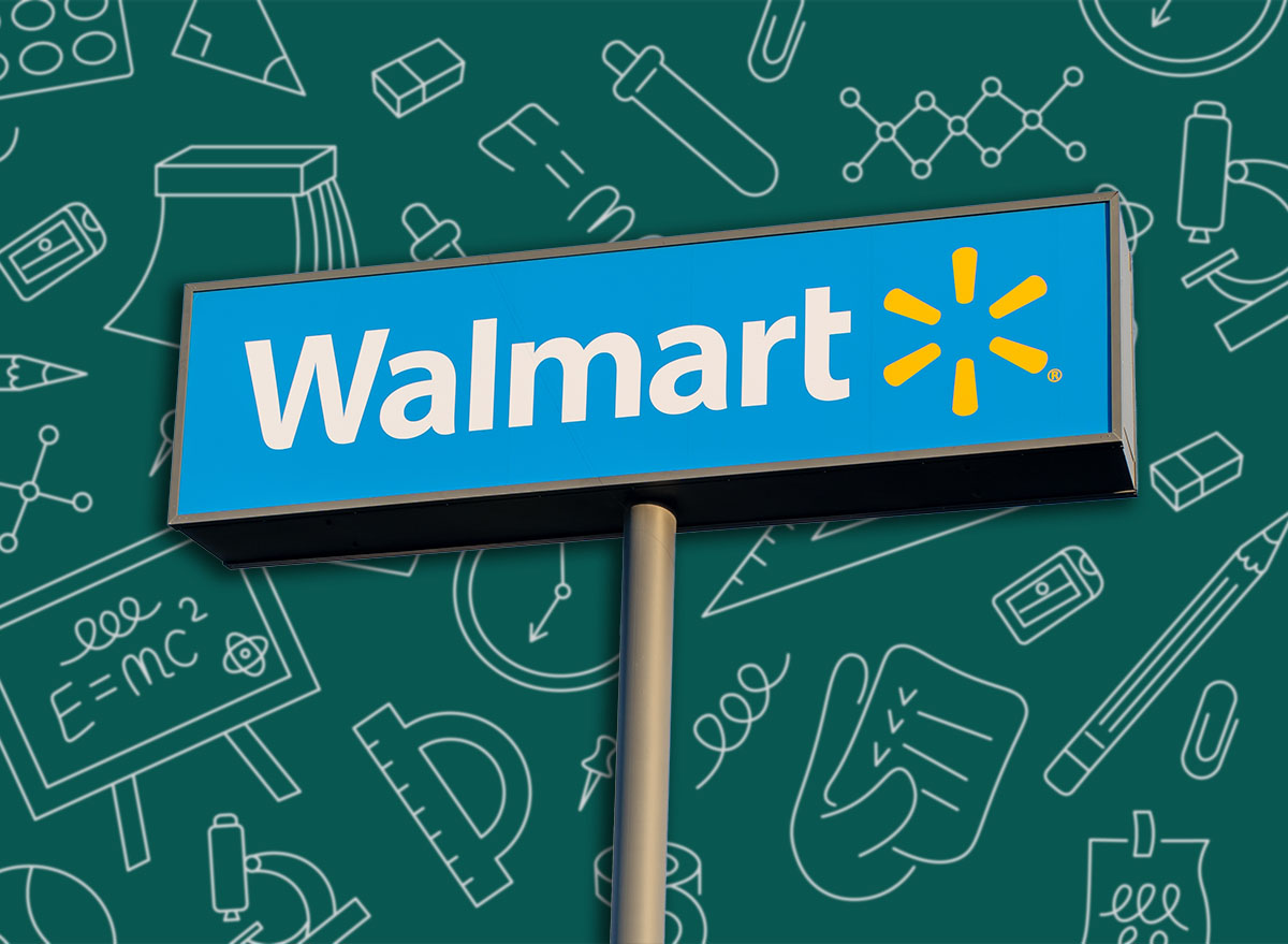 7 Best New Walmart Back-to-School Finds Under $10. Walmart sign with blue sky background. Salt Lake City, Utah, USA, June 20, 2023. Walmart Inc. is an American multinational retail corporation.